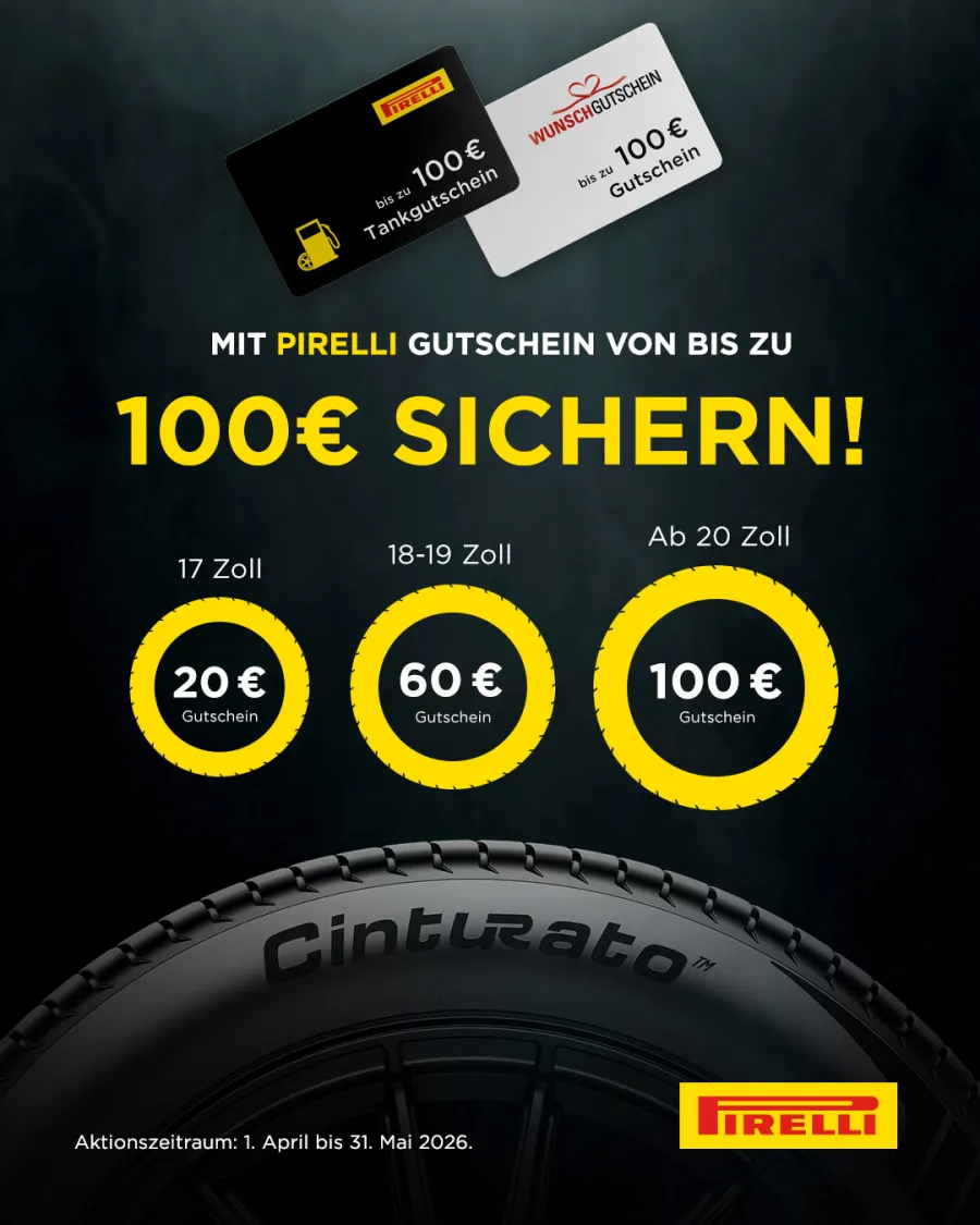 PIRELLI Sommer-Promotion 2026