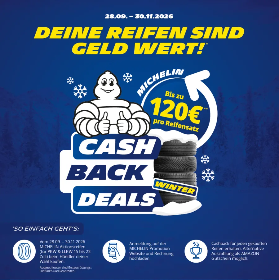 MICHELIN - Cashback Deal Winter